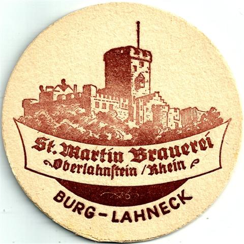 lahnstein ems-rp lahnsteiner rund 2a (215-u burg lahneck-braun)